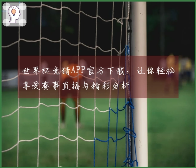世界杯竞猜APP官方下载，让你轻松享受赛事直播与精彩分析