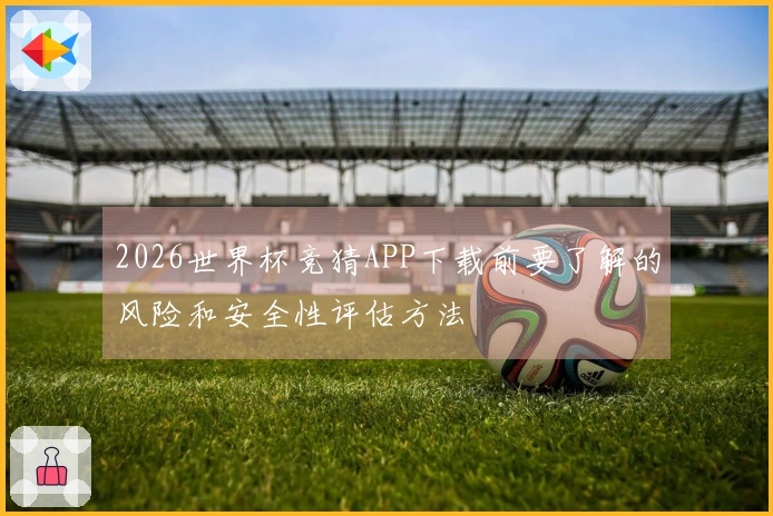 2026世界杯竞猜APP下载前要了解的风险和安全性评估方法
